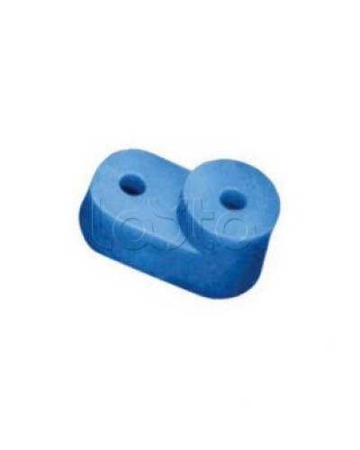 Угловой изолятор для «0» шины синий IEK YIS32 в Балашихе Клеммные колодки Pintop.ru