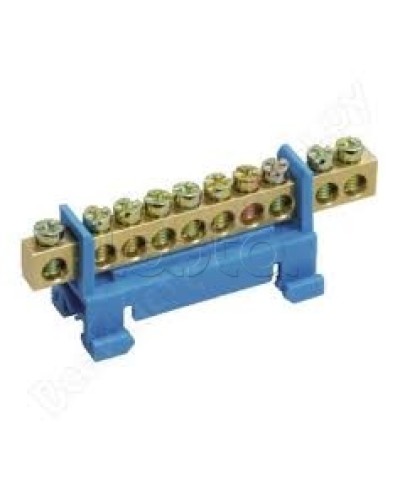 Шина нулевая с DIN-изолятором типа «Стойка» ШНИ-6х9-14-С-С IEK YNN10-69-14P-K07 в Балашихе Клеммные колодки Pintop.ru