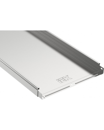 ESCA Лоток неперфорированный 50х400х3000-1,2 IEK (CLN10-050-400-120-3) в Балашихе Аксессуары для лотков Pintop.ru