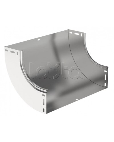 ESCA Поворот плавн. 90град тип В10 80х500мм IEK (CPV51-0-90-080-500) в Балашихе Аксессуары для лотков Pintop.ru