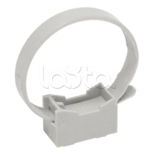 Хомутный держатель со стяжкой CFF2 32-63мм серый IEK (CTA10MP-CFF263-K41-100)