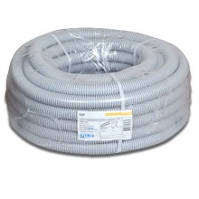 Труба гофрированная ПВХ 25 мм с зондом IEK CTG20-25-K41-050I (50 м)