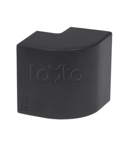 ELECOR Угол внешний КМН 60х40 черный (4шт/компл) IEK (EL-KK10D-N-060-040-K02) в Балашихе Аксессуары для кабель-канала Pintop.ru