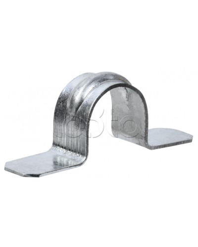 ELASTA Скоба метал. двухлап. для монт. пистол. d=25-26мм IEK (ET-MP40D-SD-025-01-100) в Балашихе Держатели, клипсы, скобы Pintop.ru