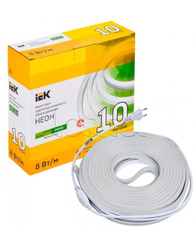 Комплект DIY (2835G120-8-IP65-220В 10м + др.) IEK (LSR5-G-120-65-2-10-S0) в Балашихе Источники света(Лампы) Pintop.ru