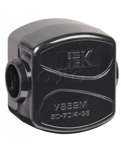 Зажим кабельный ответвительный У-859М (50-70/4-35мм2) IP20 IEK (UKZ-ZO-859M) в Балашихе Клеммные колодки Pintop.ru
