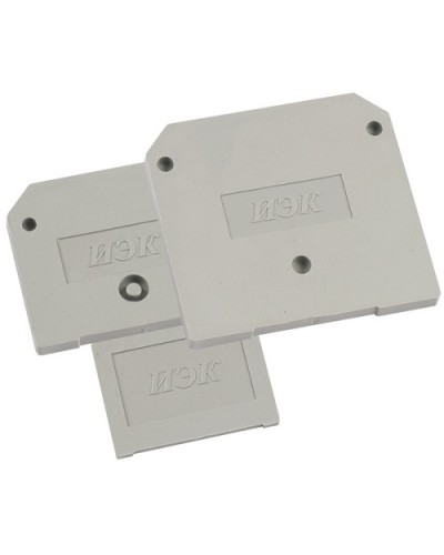 Заглушка IEK YZN10D-ZGL-010-K03 в Балашихе Клеммные колодки Pintop.ru