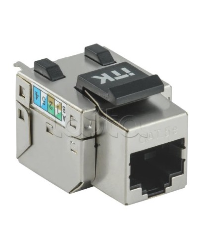 Модуль Keystone Jack кат. 5E FTP 110 IDC 90 град. розет. ITK CS1-1C5EF-11 в Балашихе Модули Keystone Pintop.ru