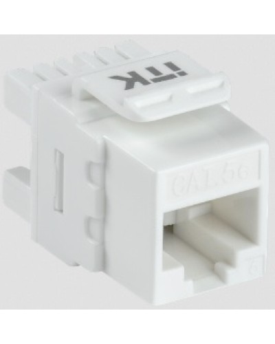ITK Модуль Keystone Jack кат.5E UTP 110 IDC 180град (CS1-1C5EU-12) в Балашихе Модули Keystone Pintop.ru