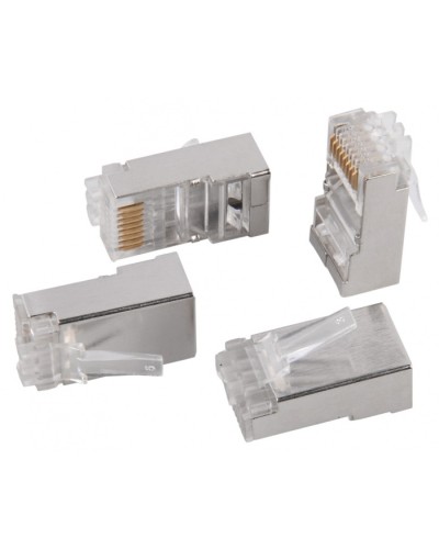 Разъём RJ-45 FTP для кабеля кат.5e IEK ITK CS3-1C5EF в Балашихе Коннекторы и разъемы Pintop.ru