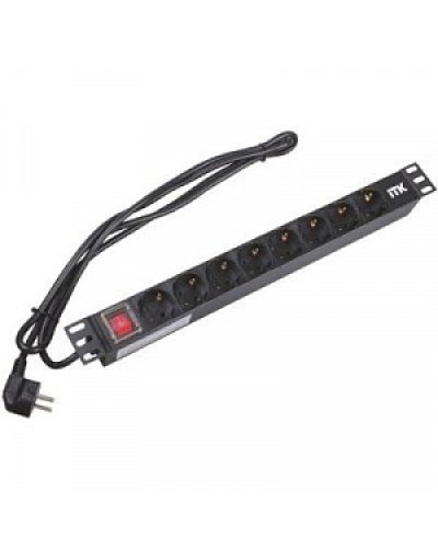 Блок розеток на 8 розеток 19 ITK PH22-9D1 в Балашихе Блоки розеток Pintop.ru