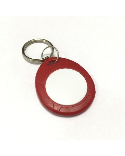 Брелок IronLogic IL-07MRW, с кольцом, красный + белый в Балашихе Оптовые идентификаторы Pintop.ru