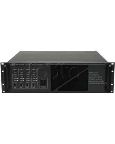 Усилитель мощности 4-x канальный JDM PA-412DP в Балашихе Усилители Pintop.ru