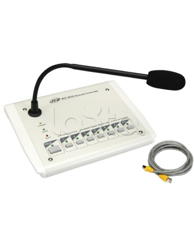 Станция настольная микрофонная JDM RC-610 в Балашихе Микрофонные консоли и микрофоны Pintop.ru