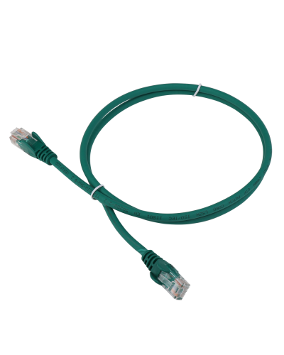 Патч-корд LANMASTER LSZH UTP кат.5e, 0.3 м, зеленый LANMASTER LAN-PC45/U5E-0.3-GN в Балашихе Патчкорды (медные) Pintop.ru