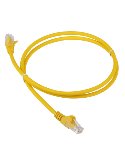 Патч-корд LANMASTER LSZH UTP кат.5e, 0.3 м, желтый LANMASTER LAN-PC45/U5E-0.3-YL в Балашихе Патчкорды (медные) Pintop.ru