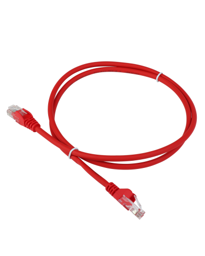 Патч-корд LANMASTER LSZH UTP кат.5e, 14 м, красный LANMASTER LAN-PC45/U5E-14-RD в Балашихе Патчкорды (медные) Pintop.ru
