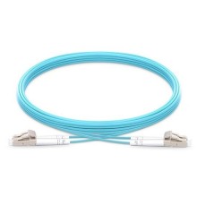 Патч-корд оптический дуплексный, LC/PC-LC/PC, OM4, LSZH, 3м LANMASTER LAN-2LC-2LC/OM4-3.0