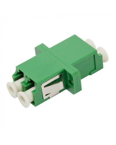 Адаптер оптический LC, SM/APC, корпус SC, дуплексный LANMASTER (LAN-2LCS-AM-APC) в Балашихе Проходные адаптеры и розетки оптические Pintop.ru