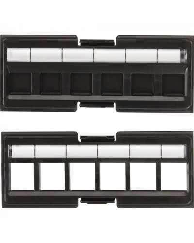 Вставка под кейстоны в модульную панель, неэкранированная, 6 портов, со шторками LANMASTER LAN-FRM-IN-6SK-UXX в Балашихе Коммутационные изделия Pintop.ru