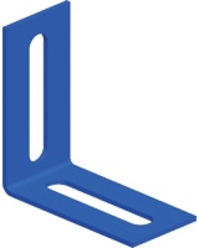 Соединитель угловой 50 мм для стального лестничного лотка, серый LANMASTER LAN-LTS-L50-GY в Балашихе Аксессуары для лотков Pintop.ru