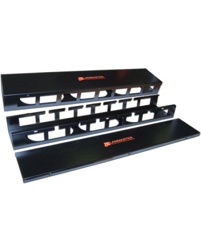 Органайзер кабельный 19 с крышкой, 2U LANMASTER (LAN-ORG/CV-2U) в Балашихе Кабельные органайзеры Pintop.ru