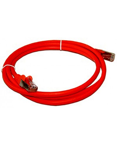 Патч-корд RJ45 - RJ45, 4 пары, FTP, категория 5е, 7 м, красный LSZH LANMASTER LAN-PC45/S5E-7.0-RD в Балашихе Патч-корды и пигтейлы Pintop.ru