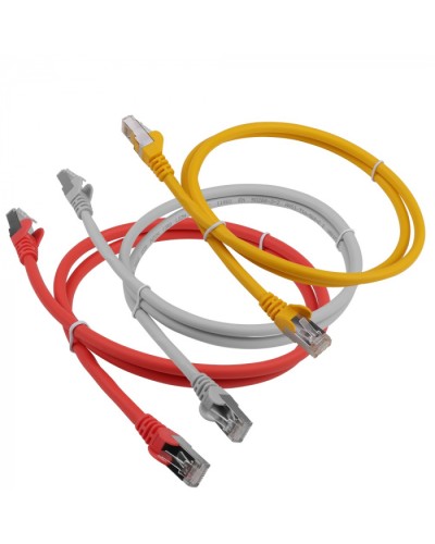 Патч-кордLSZH FTP кат.6A, 7.0 м, белый LANMASTER (LAN-PC45/S6A-7.0-WH) в Балашихе Патч-корды и пигтейлы Pintop.ru