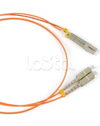 Патч-корд оптический LANMASTER LAN-SC-FC/OM2-15 в Балашихе Патч-корды и пигтейлы Pintop.ru