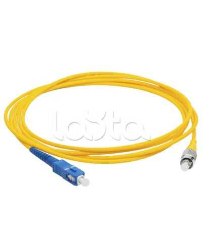 Патч-корд оптический LANMASTER LAN-SC-FC/SU-10 в Балашихе Патч-корды и пигтейлы Pintop.ru