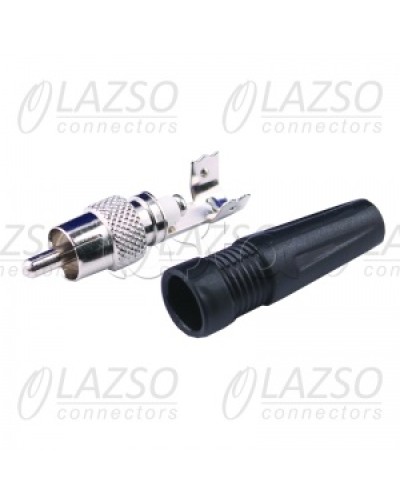 Разъем штекер RCA под винт LAZSO (APR012) в Балашихе Коннекторы Pintop.ru