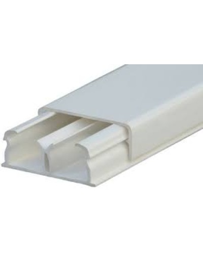 Мини-плинтус DLPlus 32x12,5 мм 2 отделения длина 2,1 м белый Legrand 030014 в Балашихе Кабель-канал Pintop.ru