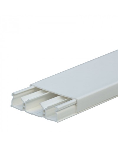 Мини-плинтус DLPlus 60x16 - 3 секции - длина 2,10 м - белый Legrand 030026 в Балашихе Кабель-канал Pintop.ru