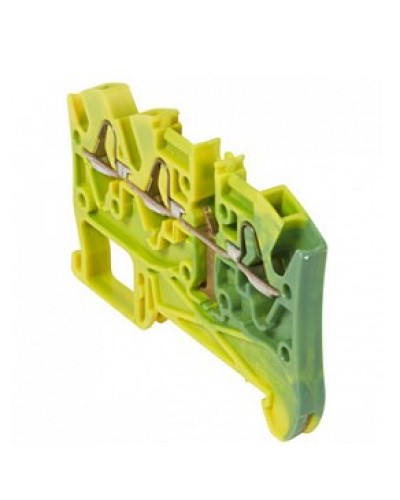 Клемма 4х5 1вх/2вых заземление Legrand 037210 в Балашихе Клеммные колодки Pintop.ru