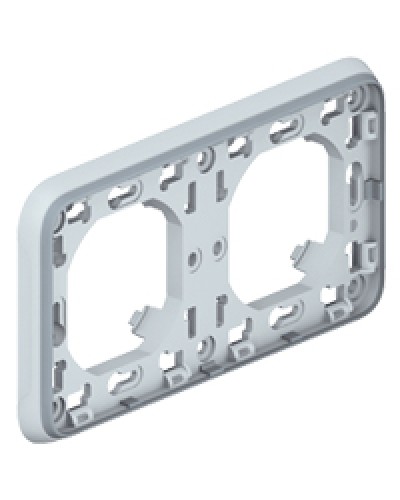 Рамка с суппортом для встроенного монтажа Plexo Legrand 069683 в Балашихе Аксессуары для кабель-канала Pintop.ru