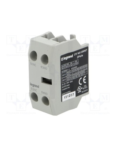 Блок вспомогательных контактов Legrand 416850 в Балашихе Дополнительное оборудование для сетей Pintop.ru