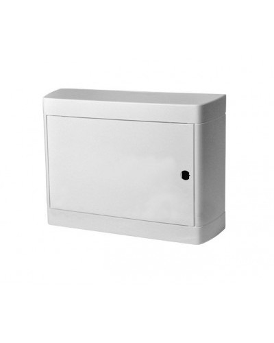 Накладной распределительный щит Nedbox с белой дверью 1 рейка х 12 (+1) модулей Legrand 601236 в Балашихе Боксы для автоматов Pintop.ru