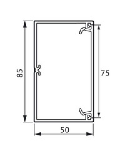Кабель-канал METRA 85x50 Legrand (638080) в Балашихе Кабель-канал Pintop.ru