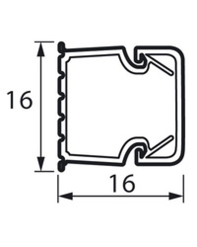 Кабель-канал METRA 16x16 Legrand (638191) в Балашихе Кабель-канал Pintop.ru