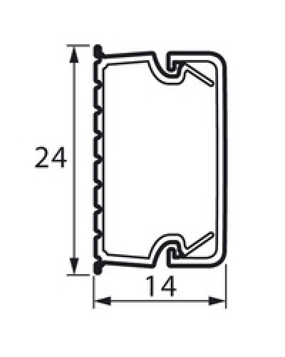 Кабель-канал METRA 24x14 Legrand (638193) в Балашихе Кабель-канал Pintop.ru