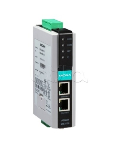 Преобразователь 1-портовый Modbus-RTU/ASCII (RS-232/422/485) в Modbus/TCP MGate MB3170I-T в Балашихе Дополнительное оборудование для ОПС Pintop.ru