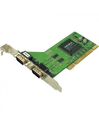 2-портовая плата RS-232 для шины Universal PCI Moxa CP-102U в Балашихе Сетевые карты Pintop.ru