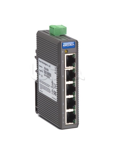 Коммутатор неуправляемый промышленный 5-портовый Moxa EDS-205A в Балашихе Коммутаторы Pintop.ru