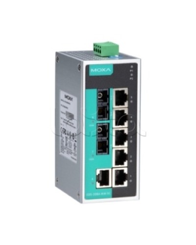 Коммутатор неуправляемый промышленный 8-портовый Moxa EDS-208A-SS-SC в Балашихе Коммутаторы Pintop.ru
