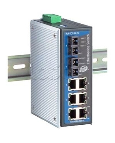 Коммутатор управляемый начального уровня 8-портовый Moxa EDS-408A-SS-SC-T в Балашихе Коммутаторы Pintop.ru