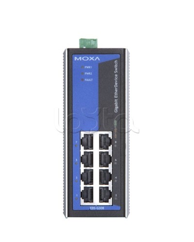 Коммутатор неуправляемый промышленный 8-портовый Moxa EDS-G308 в Балашихе Коммутаторы Pintop.ru