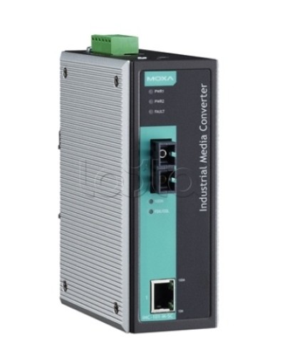 Медиаконвертер Ethernet 10/100BaseTX в 100BaseFX (SC) Moxa IMC-101-S-SC-T в Балашихе Дополнительное оборудование для ОПС Pintop.ru