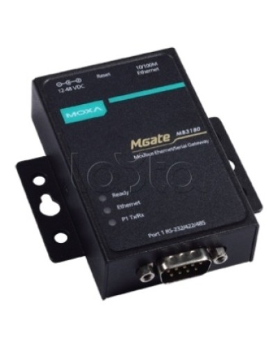 Преобразователь Modbus-RTU/ASCII в Modbus/TCP Moxa MGATE MB3180 в Балашихе Дополнительное оборудование для ОПС Pintop.ru