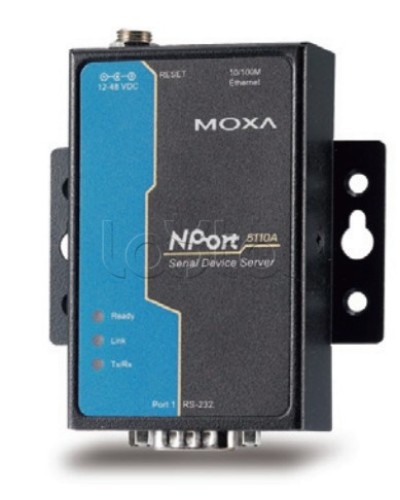 Сервер 1-портовый RS-232 в Ethernet Moxa NPort 5110A-T в Балашихе Дополнительное оборудование для ОПС Pintop.ru