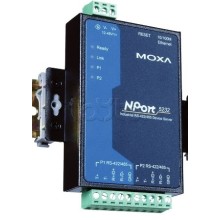 Сервер 2-портовый RS-422/485 в Ethernet Moxa NPort 5232I-T